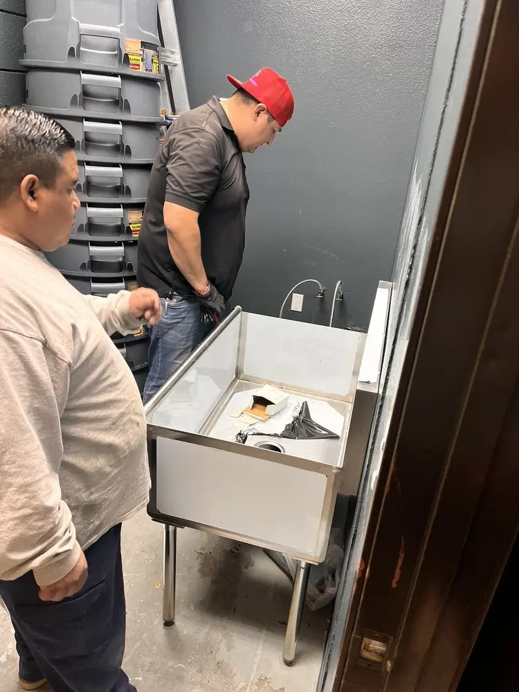 Commercial plumbing and sink installation in West Grapeland Heights