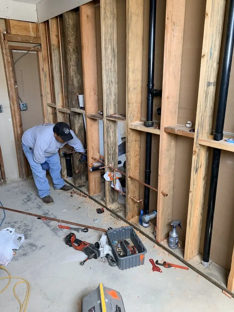 Commercial rough-in plumbing for Trenchless Sewer Repair in West Grapeland Heights